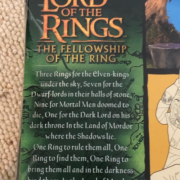 ToyBiz Lord Of The Rings The Fellowship Of The Ring Gimli Action Figure - Picture 12 of 12